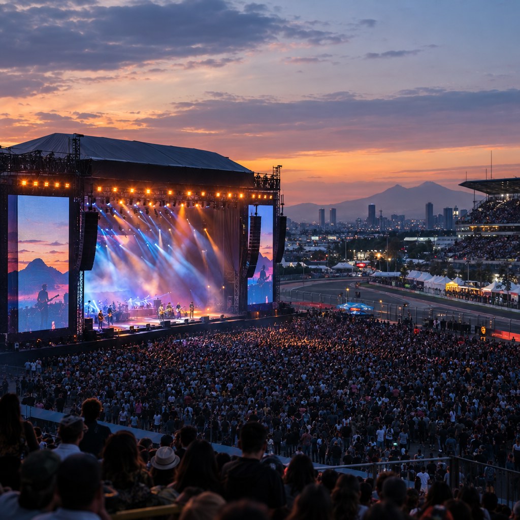 Corona Capital 2026 music festival in Mexico City